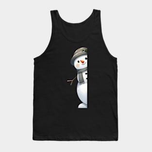 merry christmas snowman Tank Top